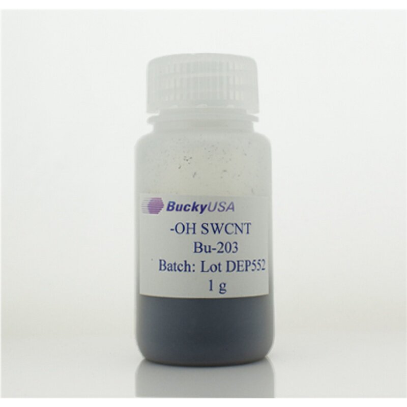 先丰纳米 Buckyusa羟基化高纯单壁碳纳米管 1g包装 XFN16