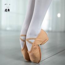 Canvas outsole teacher shoes soft heel practice shoes soft sole yoga belly dance ethnic dance shoes womens ballet