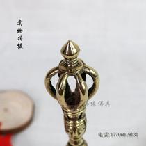 Temple ritual supplies pure copper Buddha bells originating from Taiwan bells hand bells ancient Vajra bells Dharma bells for ritual ceremonies