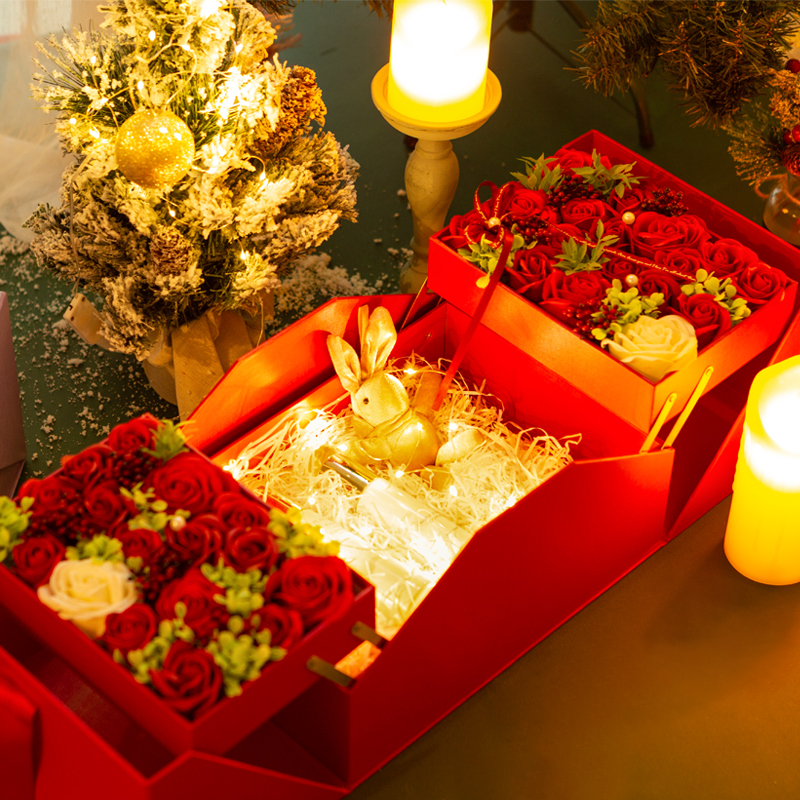 Valentine's Day birthday gift box empty box large box gift box gift box net red high-grade send lipstick girl model