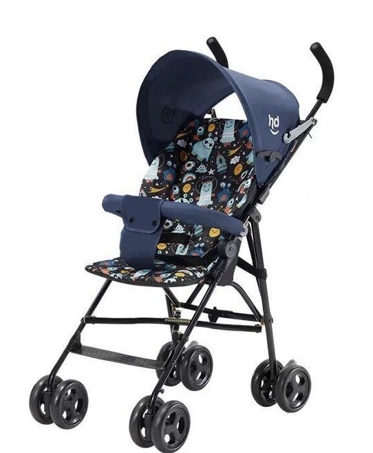 リトルドラゴン ハッピー キッズ用軽量傘型ベビーカー、赤ちゃんや幼児向けの軽量四輪ベビーカー LD199