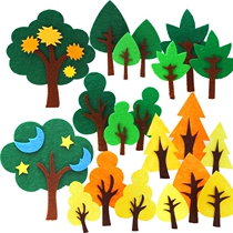 Sencake decoration plugin green plant Christmas tree leaf coconut tree baking birthday baking swing