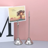 Фотография, металлическое креативное кольцо из нержавеющей стали для офиса для визитных карточек