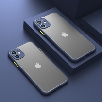 Suitable for apple 12 phone shell camera full package anti-fall iphone11pro protective sleeve Apple 11promax frosted upscale creative maxpro tide card ultra-thin and transparent mirror