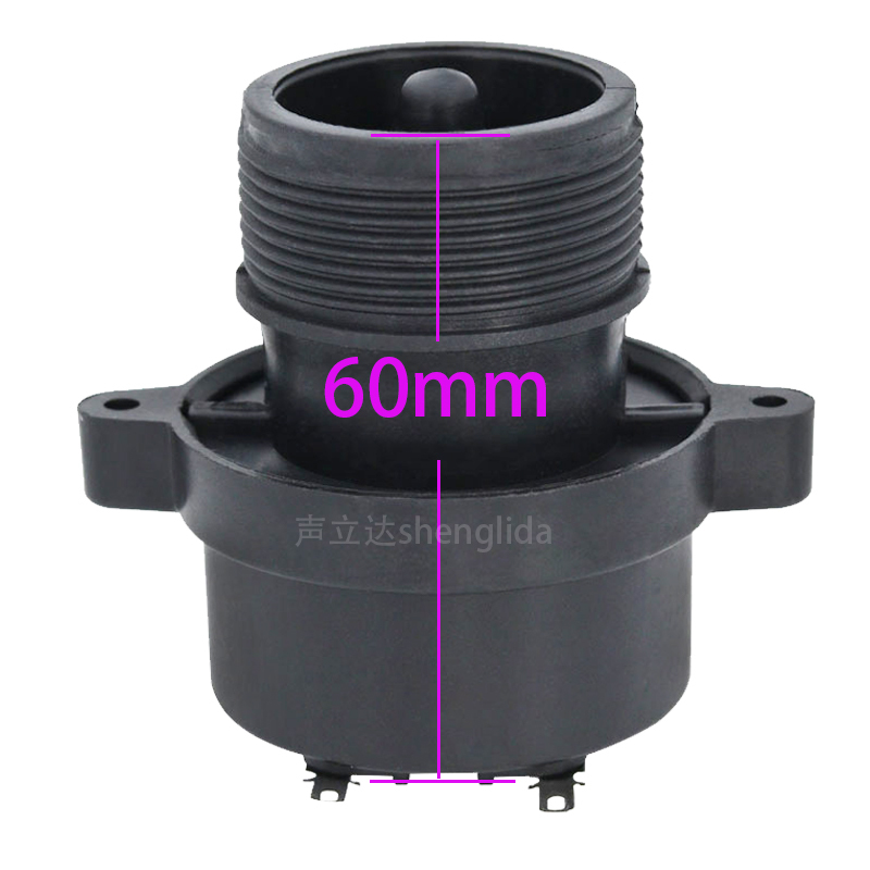2-Inch 34-Thread Piezoelectric Ceramic Tweeter Driver Unit with Built-In Coil Speaker