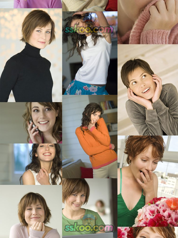高清女性生活套图女生面部表情特写人物头像人像摄影照片JPG配图插图9