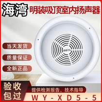 Gulf surface-mounted speaker WY-XD5-5 ceiling-mounted fire broadcasting surface-mounted speaker indoor speaker new