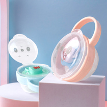 Suitable for baby pacifier match monkey small mushroom teether storage box box storage box box dust box