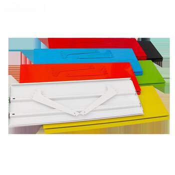 Supermarket shelf metal tool shelf pet shop perforated plate partition perforated plate shelf display rack