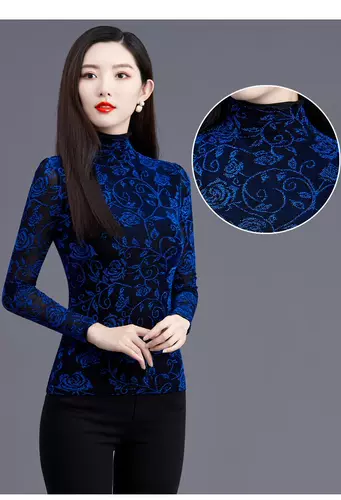 Утепленный лонгслив, демисезонное утепленное термобелье, комплект, цветочный принт, 2 предмета