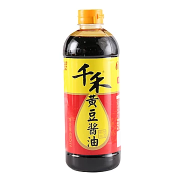 千禾黄豆酱油680ml*2纯粮食酿造调味