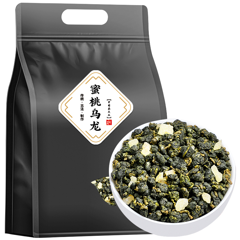 Peach Oolong Tea White Peach Oolong Tea Bag Flower Tea Fruit Tea Cold Brew Tea Premium Flavored Strong Aroma Loose Leaf Tea