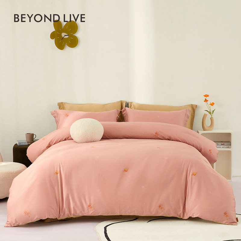 博洋生活 60S新疆长绒棉贡缎床上四件套 万象星宇  天猫优惠券折后￥199起包邮（￥299-100）