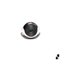 =silvarie=MAPLE Street Fashion Trend with Silver Accessories Jewelry Ring Turquoise Special Ring