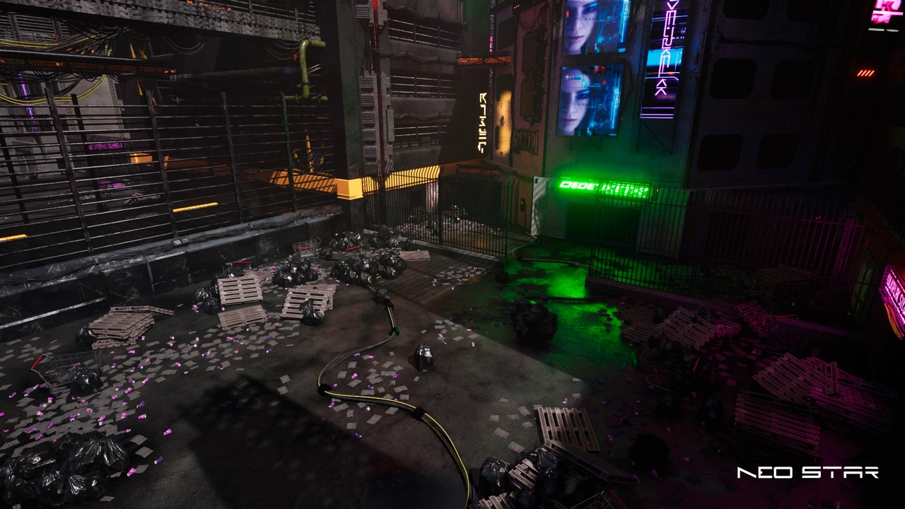 图片[3]-UE4虚幻5赛博朋克郊外废墟城市建筑场景Cyberpunk Buildings Pack-cg男孩