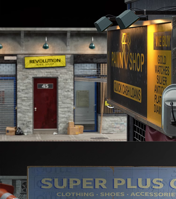 图片[14]-C4D商店门面店铺模型素材 max obj fbx ma KitBash3D Storefronts-cg男孩