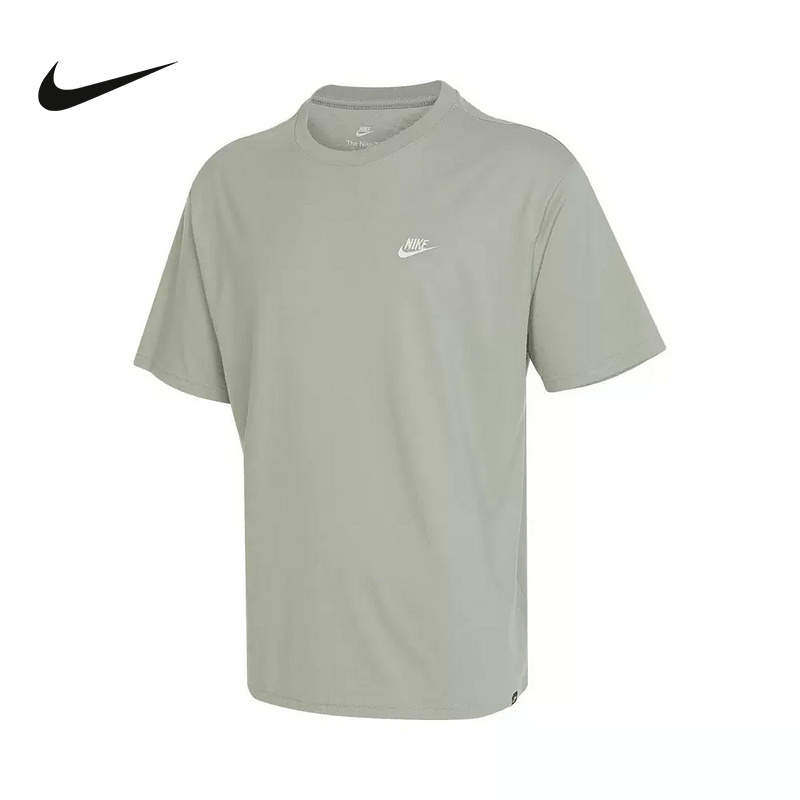 Nike Men's Short Sleeve 2025 Summer New Style Loose Breathable Casual Sports Round Neck T-Shirt Fv0376-370