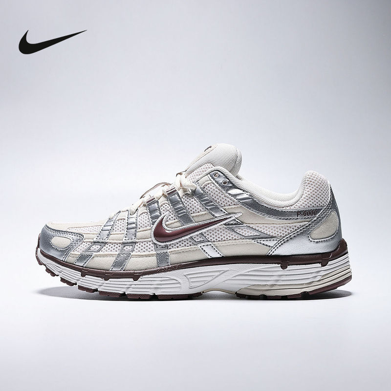 Nike Nike Women's Shoes P-6000 Mesh Breathable Sports Shoes Retro Running Shoes Casual Dad Shoes Iv6035-030