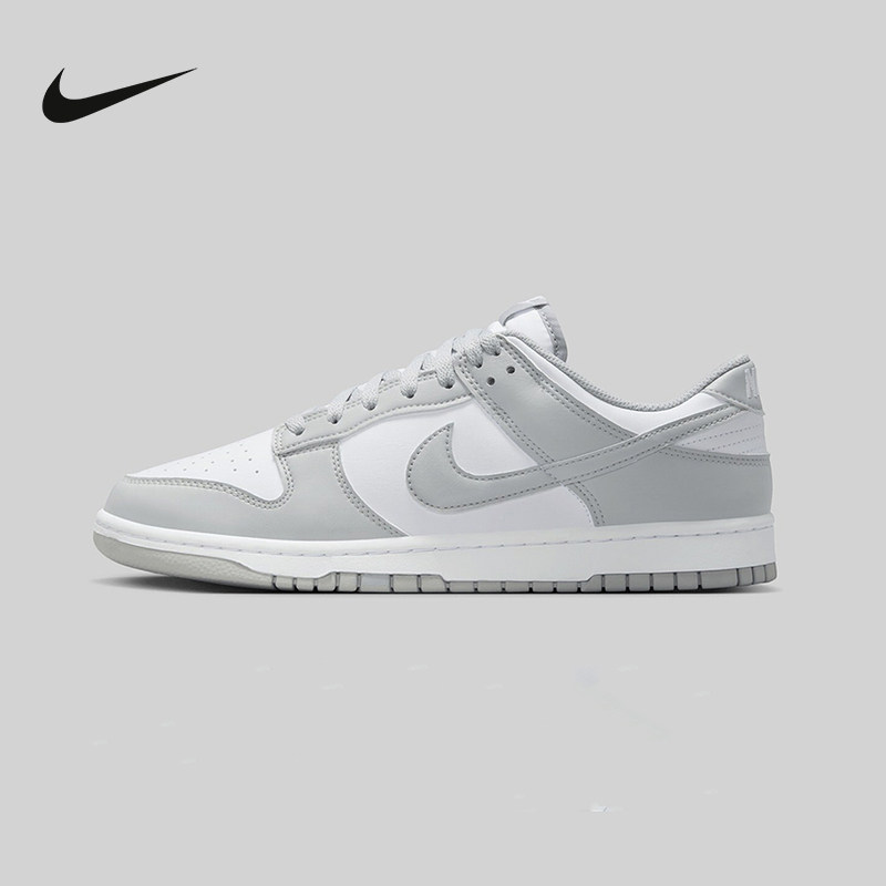 Nike Nike Dunk Low -белая мужская и женская обувь с низким вырезом, спортивные повседневные кроссовки в стиле ретро HF5441-105 Изображение 1