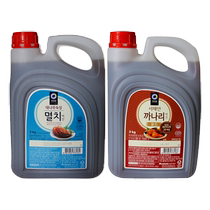South Korea imported Qingjingyuan fish sauce 3kg commercial wholesale kimchi special pickled and prepared original juice pickled sauce