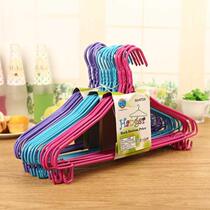 Large hook hanger dipped plastic hanger adult rack pants rack dual-purpose non-slip hanger household hanger