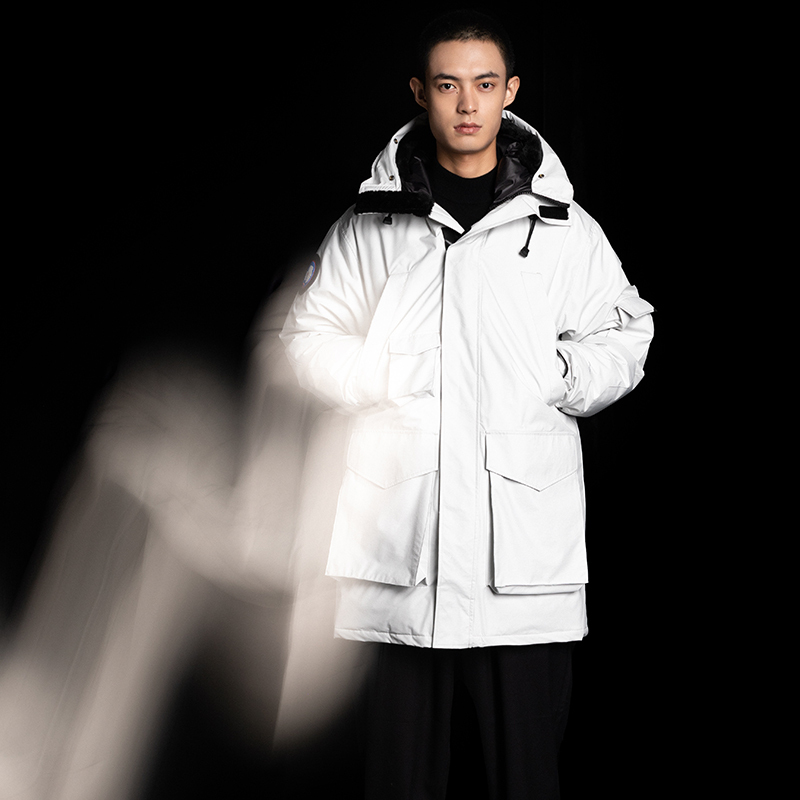 Azuremountain/Blue Mountains Polarlight Linsberg Parka Men's down Jacket