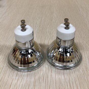 European-Style Desk Lamp Halogen Bulbs for Use with Desk Lamps, 10 Lamp Bases, Pack of 2