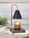 Timed Wax Melting Lamp, Romantic Gift for Girls, Nordic Bedroom Bedside Aromatherapy Lamp, Dimmable Retro Sleep Aid Glass Table Lamp