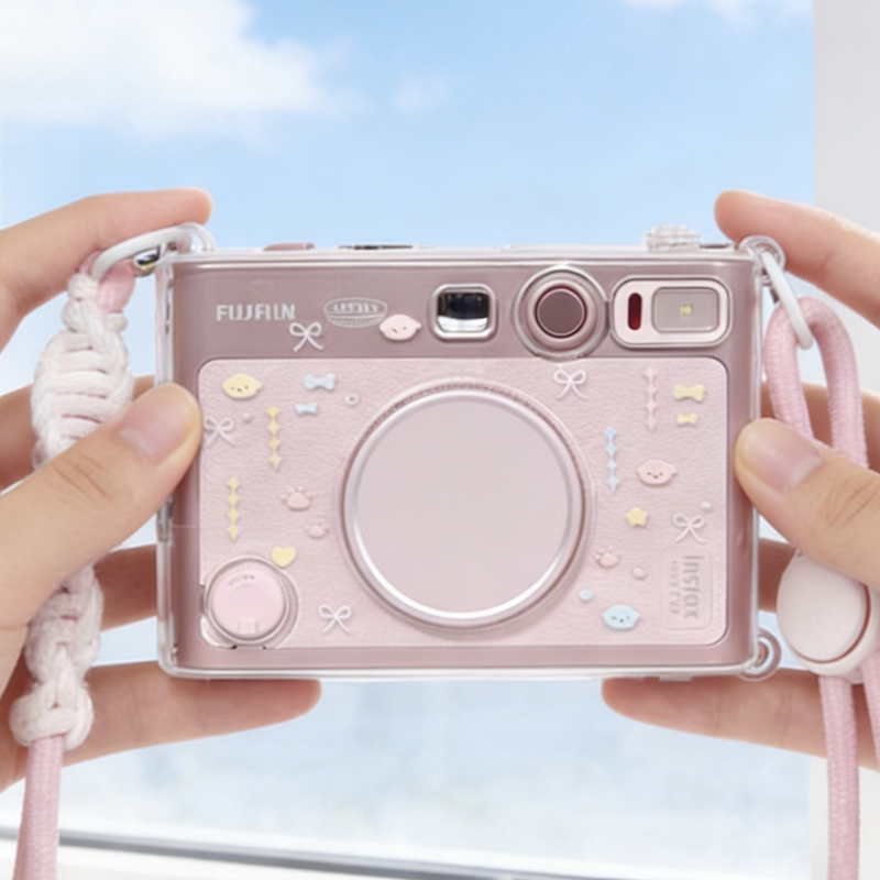 Suitable for Fuji Instax Mini Evo Camera Lens Aluminum Alloy Metal Lens Protective Cover to Prevent Scratches