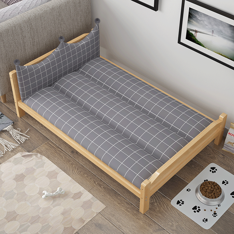 Pets Walking Army Bed Dogs Winters Warm Dog Beds All Season Universal Large Canine Fur Dog Nest Cushions Can Be Removed