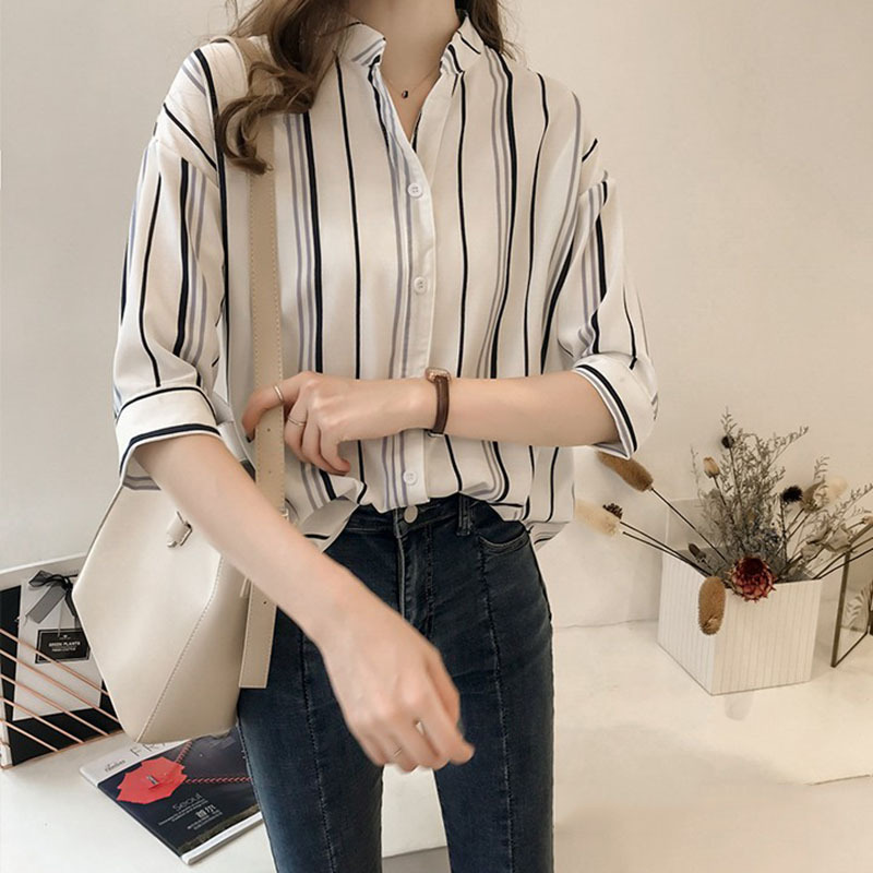Guangdong Guangzhou Puning Women's Shirt Autumn and Winter Style Jacket Chiffon Professional Shirt Women's Design Niche Plus-Size Women's Clothing