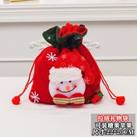 Green Bian Plus подарочный пакет снеговика