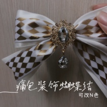 (milu) spot can be straight shot with light gorgeous ensemble Valley beauty pain bag decorated butterfly knot can be changed Lolita side clip