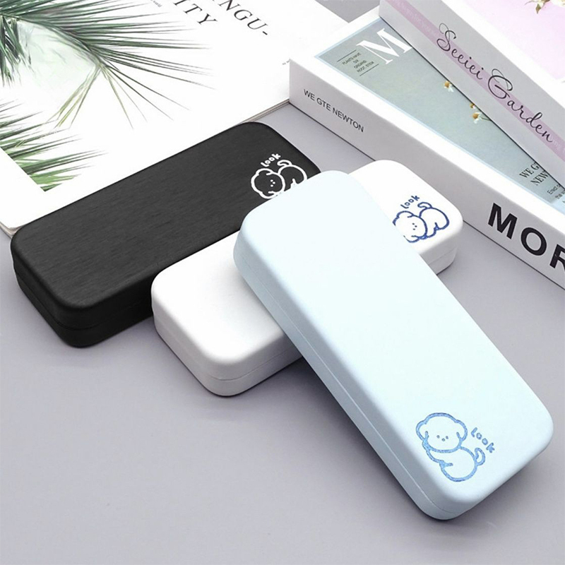 Convenient and Stylish Women's Eyeglass Case, Anti-Pressure, Japanese Minimalist Design, for Storing Myopia Glasses, Sunglasses, and Eyewear Convenient and Stylish Women's Eyeglass Case, Anti-Pressure, Japanese Minimalist Design, for Storing Myopia Glasses, Sunglasses, and Eyewear