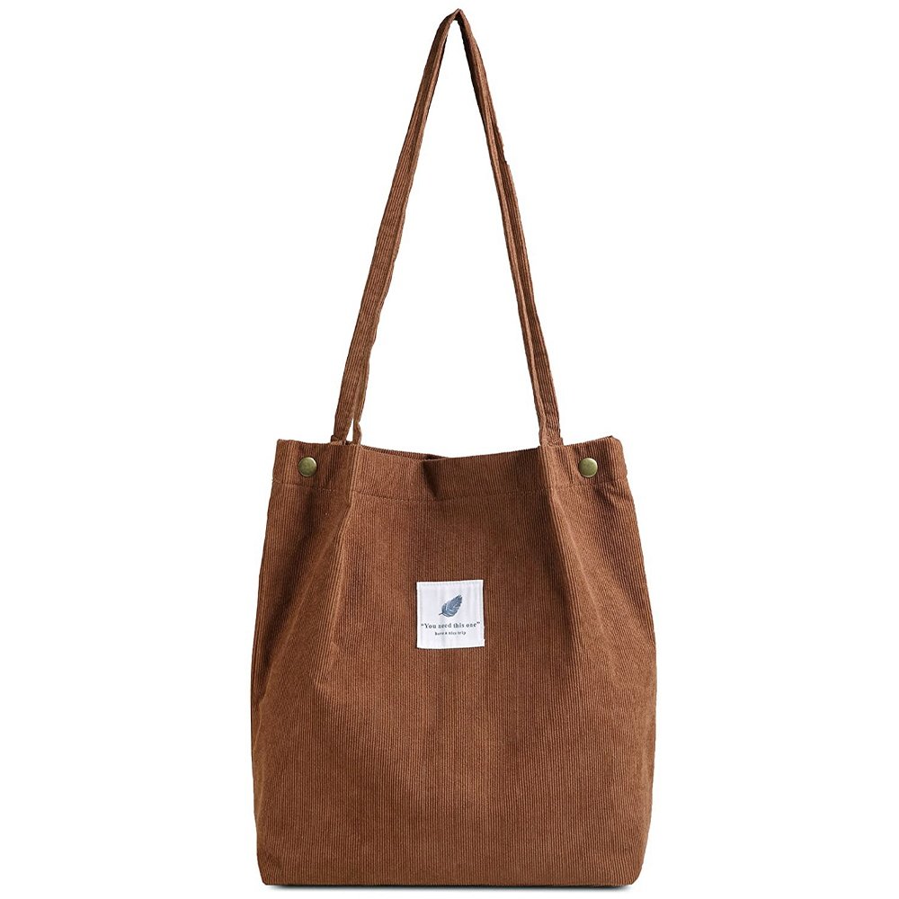 Упаковка угол 2022 corduroy shoulder bag for women cotton cloth handbag so OTHER