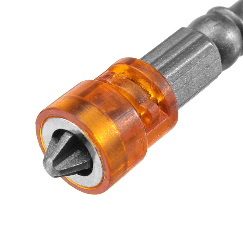 Упаковка угол 5pcs s2 alloy ph2 phillips single head magnetic screwdriver