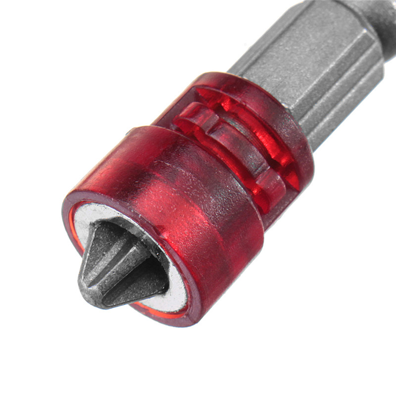 Упаковка угол 5pcs s2 alloy ph2 phillips single head magnetic screwdriver