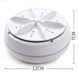 Ультразвуковые складные стиральные машины носки под нижнее белье мини -турбинное артефакт маленькие портативные носки для промывки артефакта общежитие