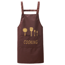 Apron custom logo printing home kitchen fashion men and women milk tea restaurant advertising waist work clothes custom-made