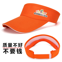 City advertising cap custom hat print logo embroidery cap student childrens party custom volunteer cap red