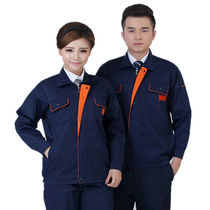 Polyester cotton overalls set sales auto repair jacket autumn and winter New Engineering petroleum tooling wear-resistant thickening