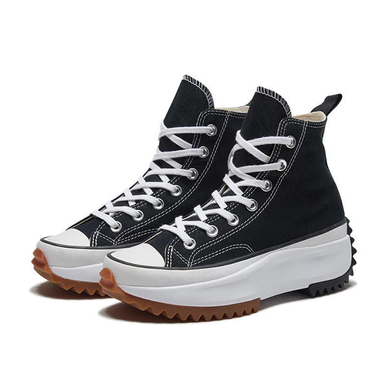 Converse/ Run Star Hike Hi женские кроссовки с толстой подошвой, повседневные, усиленная сцепляющая поверхность 166800C