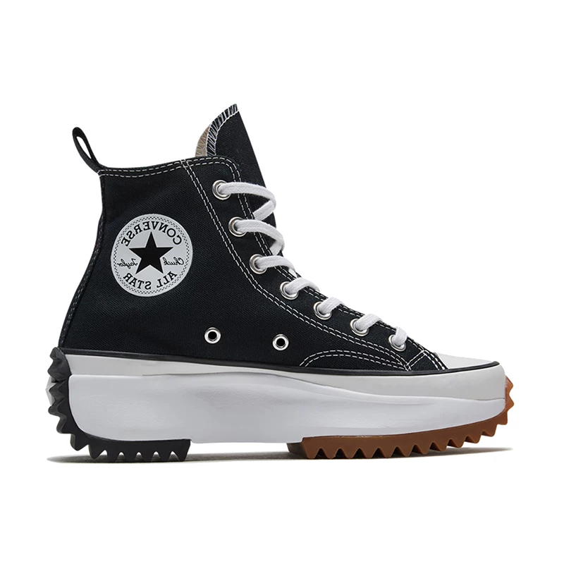 Converse/ Run Star Hike Hi женские кроссовки с толстой подошвой, повседневные, усиленная сцепляющая поверхность 166800C