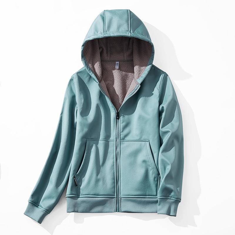 Catch the guy's sweater-grain coat women's coat outdoor charge coat in spring and autumn and winter waterproof thick cotton T-shirt