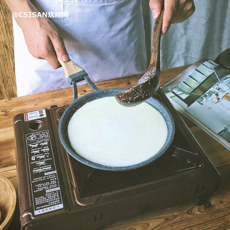 8 inch thousands of layers of cake pan not to be covered with pan flat bottom pan Home without dipping pancake pan Oven Special Gas Breakfast Pan