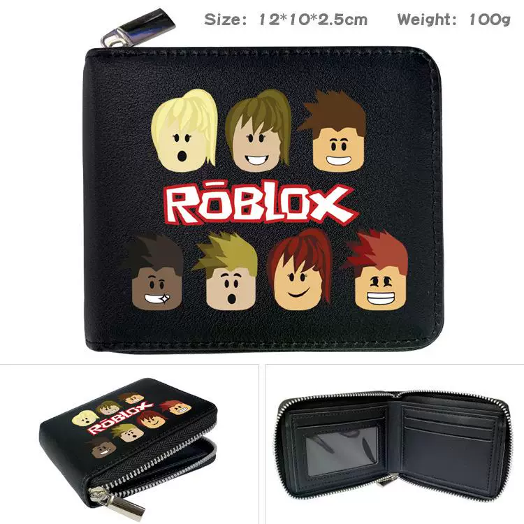 Новый мир виртуальных периферийных молния PU бумажник монета кошелёк ROBLOX игра половинчатый бумажник