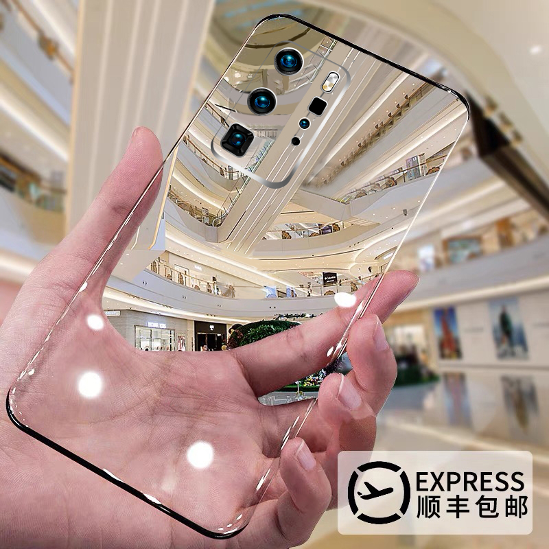 Shunfeng applies to Huawei p40pro mobile phone protection shell p40pro mobile phone protection shell ultra-thin lens full package limited edition anti-fall Huawei female transparent cover ten protection shell personality wave creative shell men 's