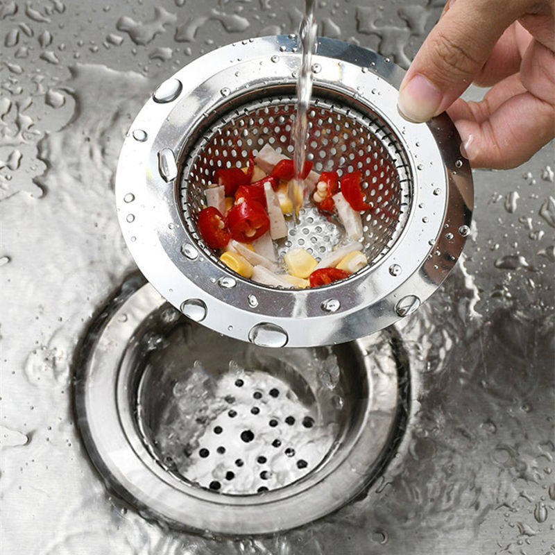 304 stainless steel kitchen sink sewer filter pool floor drain filter hair hair anti-blocking slag