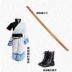 Gintama cos Sakata Gintoki Gin-san trang phục COSPLAY anime quần áo điểm tóc giả Toyako dao 