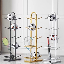 Creative Basketball Stands Football Volleyball Badminton Badminton Badminton Racket Fitness Equipment Tidying Home Storage Shelve